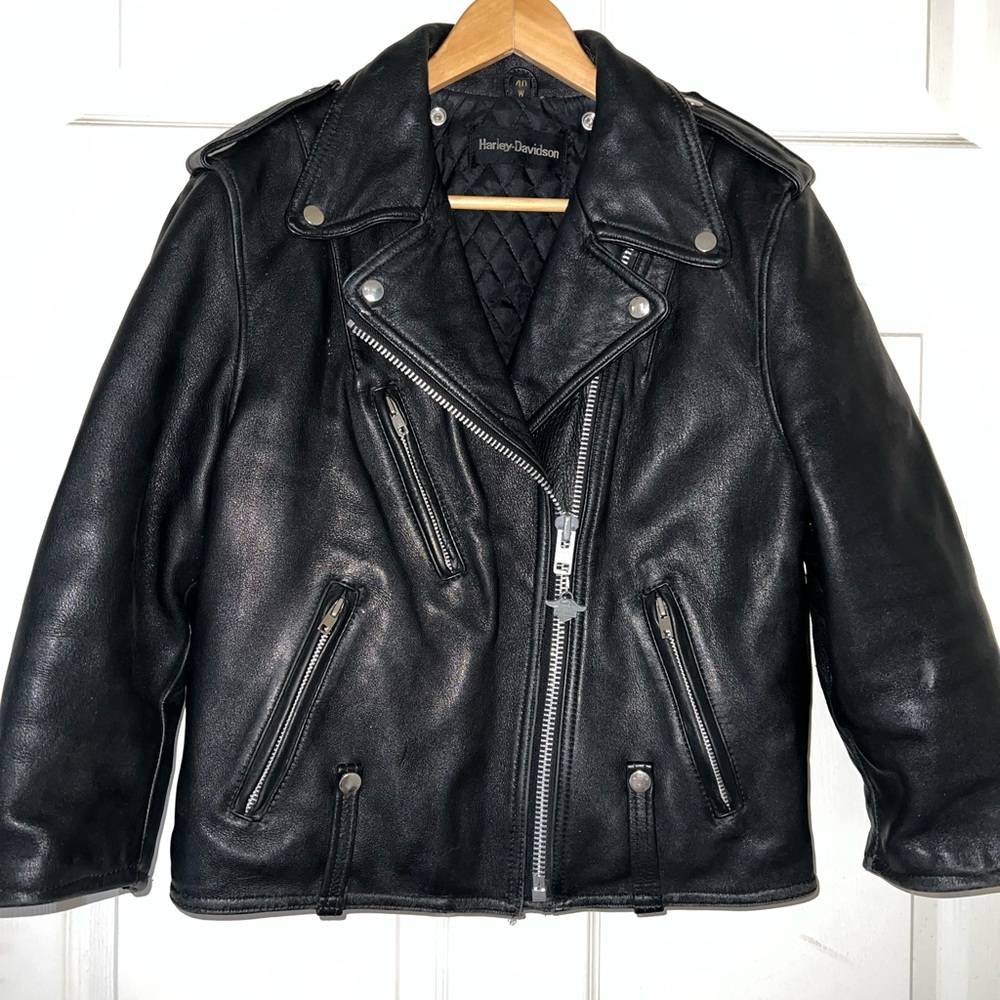 Leather Harley Davidson jacket